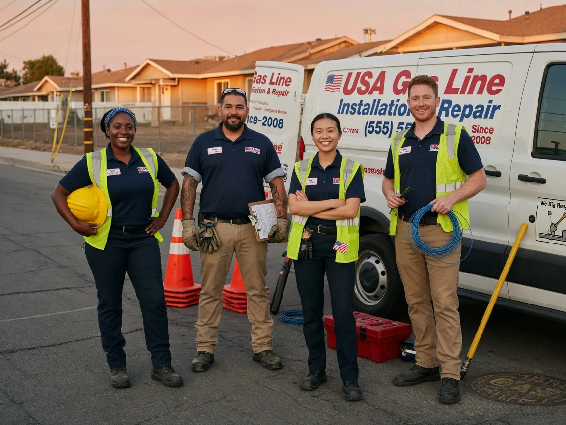 Gas Line Installation company in Dougherty, TX